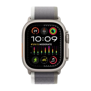 Apple Watch Ultra, 49mm Titanium Case With Trail Loop