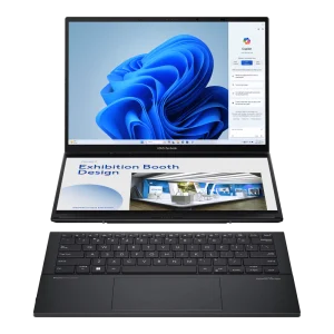 Asus Zenbook Duo OLED (2023) Ultrabook – 1st Series / Intel Core Ultra 7-155H / 14inch 3K OLED / 1TB SSD / 16GB RAM