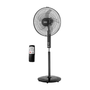 Black and Decker Stand Fan W/ Remote FS1620RB5