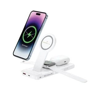 Smartix 5-in-1 Magnetic Power Bank 20000mAh White SM51MWDC01