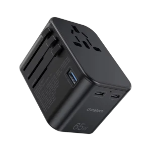 Choetech Travel Adapter Black