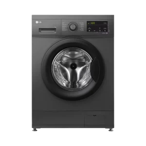 LG 2023 7kg Front Load Washing Machine, Black